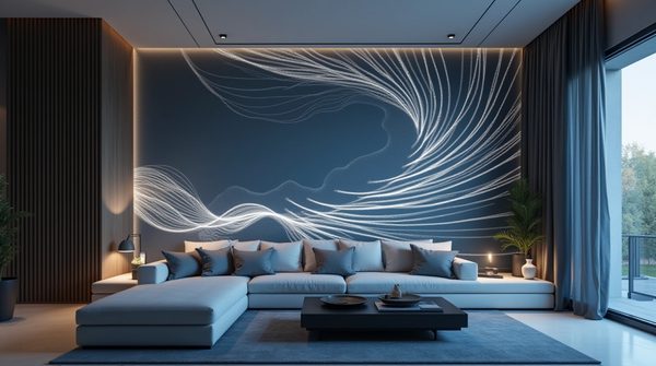 Applique murale led design : un éclairage en spirale irrésistible