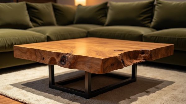 Choisir une table basse en bois massif pour un salon unique