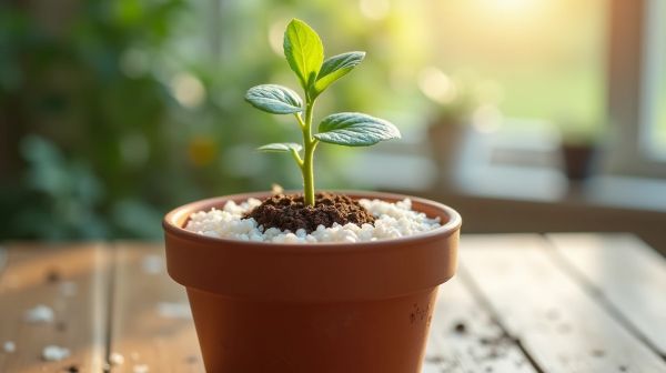 Optimisez la croissance des jeunes plants avec la perlite
